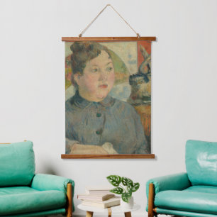 Paul Gauguin Madame Art Wood Wall Hanging Tapestry