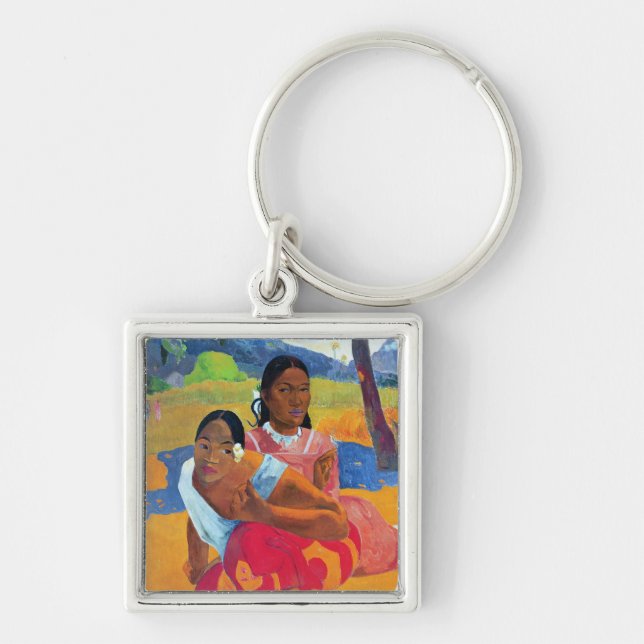 Paul Gauguin | Nafea Faaipoipo , 1892 Key Ring (Front)