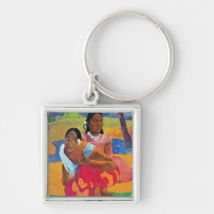 Paul Gauguin   Nafea Faaipoipo (When are you Getti Key Ring
