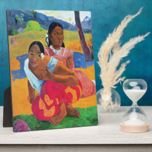 Paul Gauguin   Nafea Faaipoipo (When are you Getti Plaque