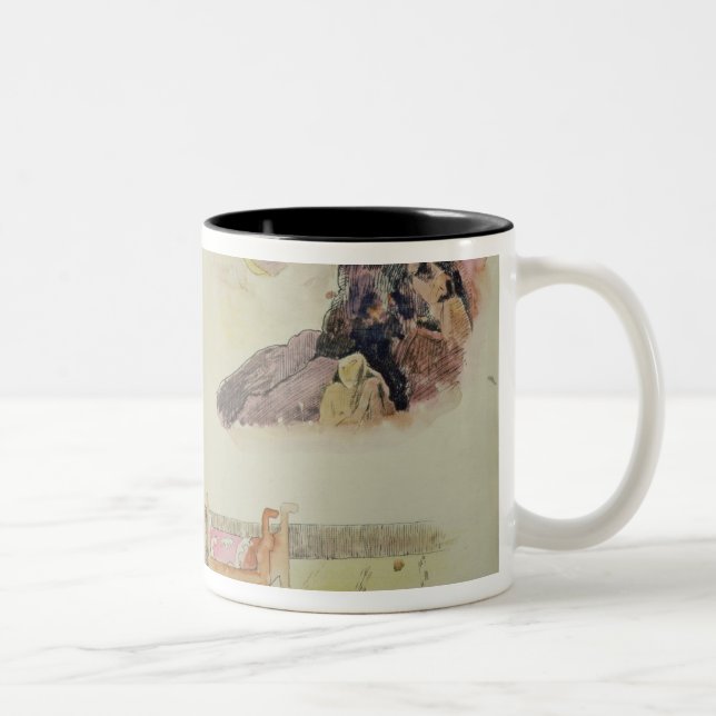 Paul Gauguin | Pages from 'Noa Noa', 1893-94 Two-Tone Coffee Mug (Right)