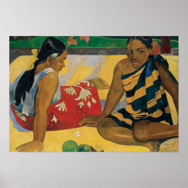 Paul Gauguin - Parau Api. What News Poster (Front)