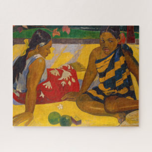 Paul Gauguin - Parau Api / What's New? Jigsaw Puzzle