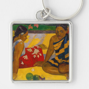 Paul Gauguin - Parau Api / What's New? Key Ring
