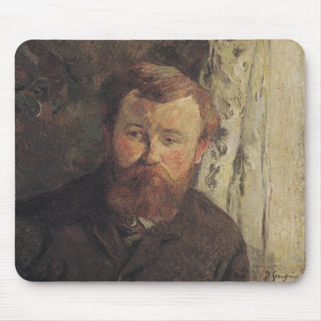 Paul Gauguin | Portrait of Achille Granchi Taylor, Mouse Pad (Front)