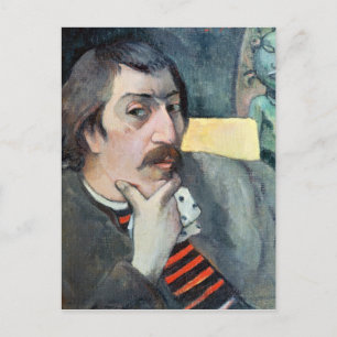 Paul Gauguin   Portrait of the Artist with the Ido Postcard