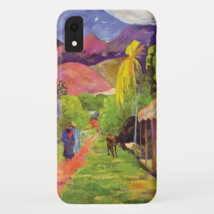 Paul Gauguin Road in Tahiti Vintage Fine Art iPhone XR Case