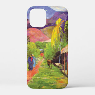 Paul Gauguin Road in Tahiti Vintage Fine Art iPhone 12 Mini Case