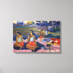 Paul Gauguin - Sacred Spring, Sweet Dreams Canvas Print