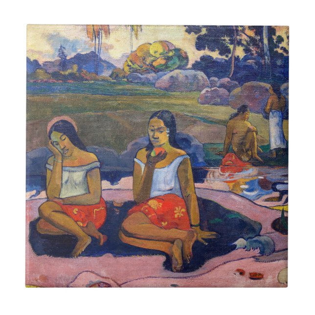 Paul Gauguin - Sacred Spring, Sweet Dreams Ceramic Tile (Front)