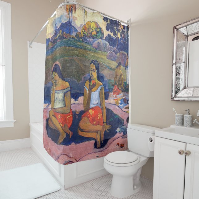 Paul Gauguin - Sacred Spring, Sweet Dreams Shower Curtain (In Situ)
