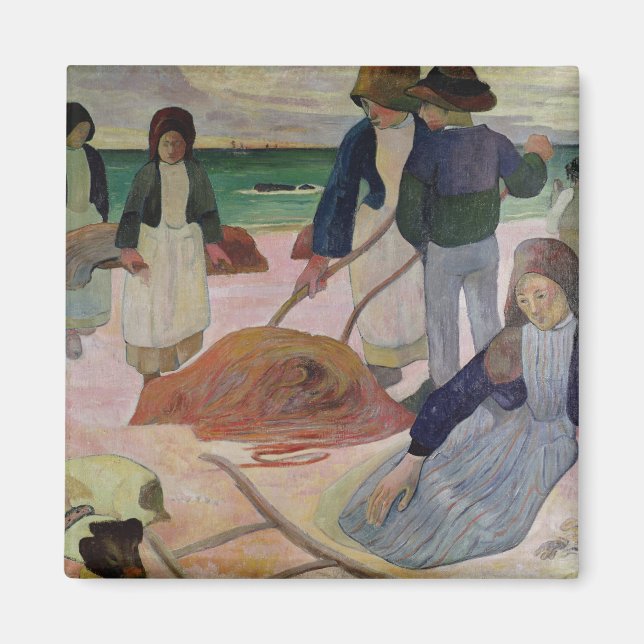 Paul Gauguin | Seaweed Gatherers, 1889 Magnet (Front)