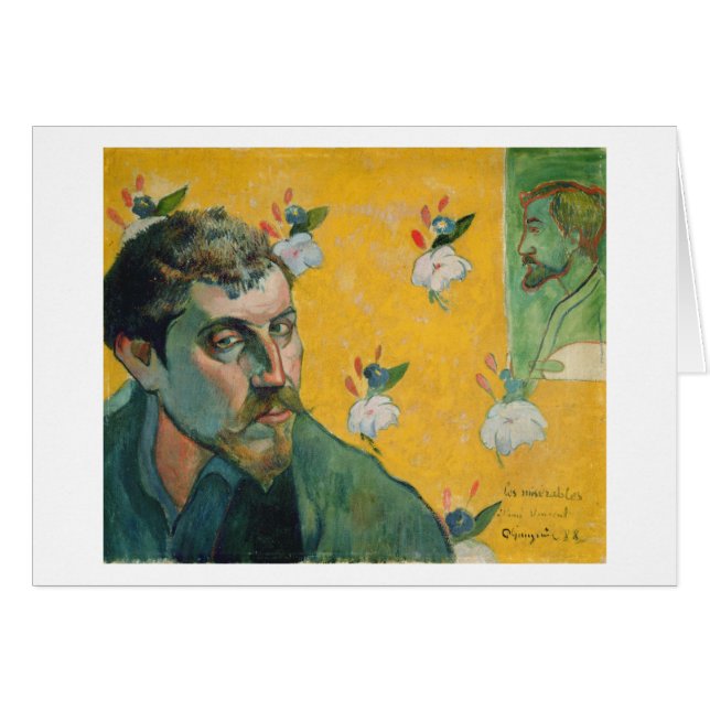 Paul Gauguin | Self Portrait, Les Miserables,1888  (Front Horizontal)
