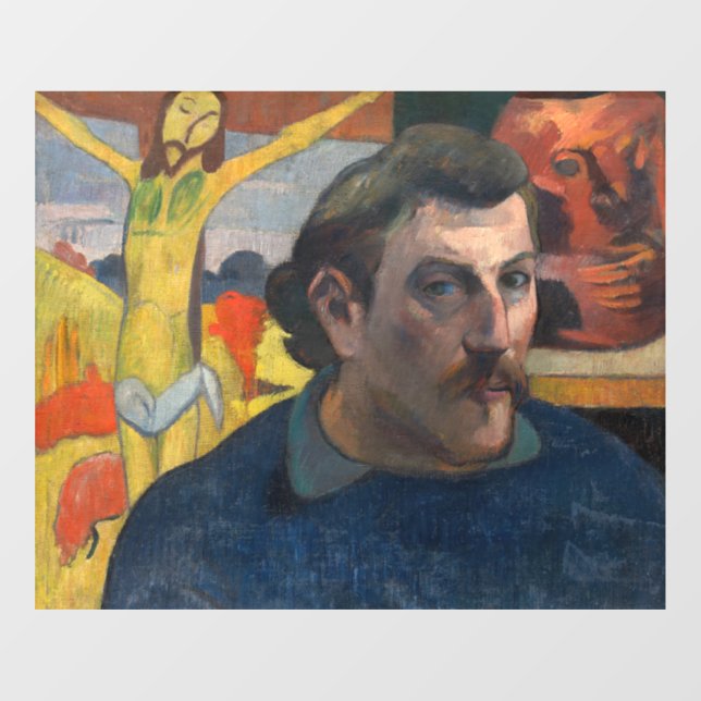 Paul Gauguin - Self-Portrait with Yellow Christ (Sheet)