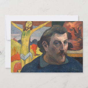 Paul Gauguin - Self-Portrait with Yellow Christ Invitation