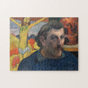 Paul Gauguin - Self-Portrait with Yellow Christ Jigsaw Puzzle