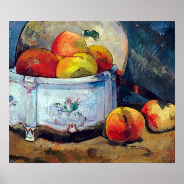 Paul Gauguin Still Life with Peaches Poster (Front)