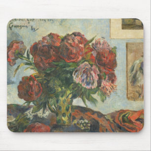 Paul Gauguin - Still Life with Peonies Mouse Pad