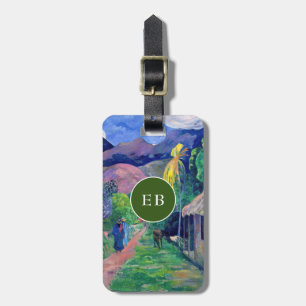 Paul Gauguin - Street in Tahiti Luggage Tag
