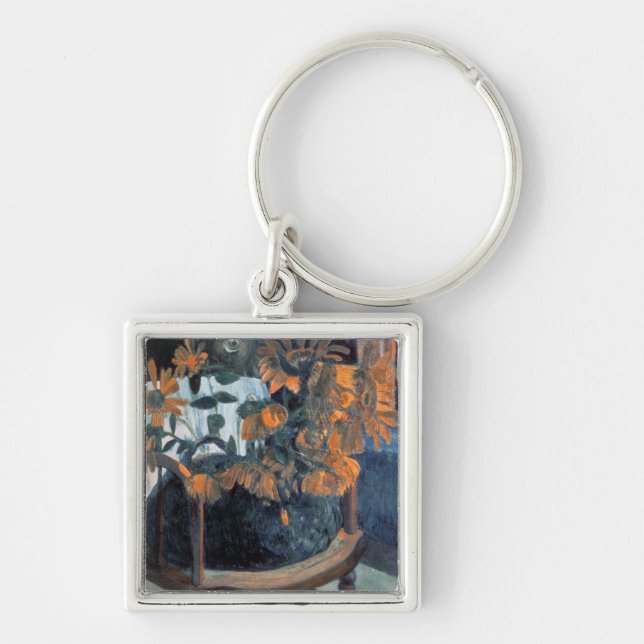Paul Gauguin | Sunflowers, 1901 Key Ring (Front)