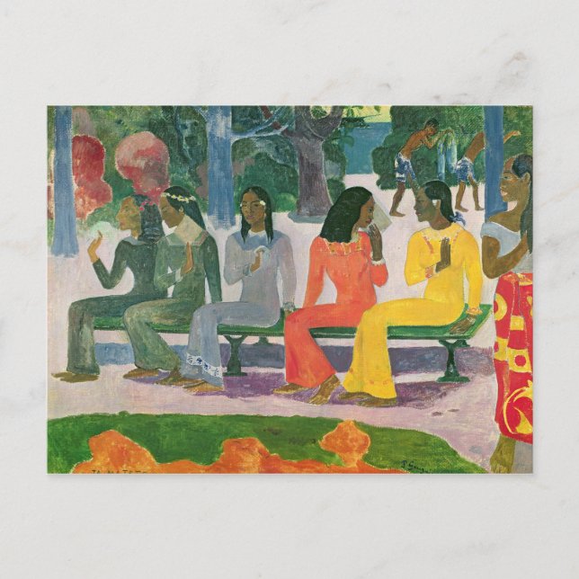 Paul Gauguin | Ta Matete Postcard (Front)