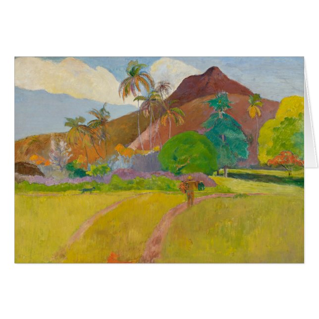 Paul Gauguin - Tahitian Landscape (Front Horizontal)
