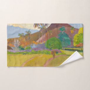 Paul Gauguin - Tahitian Landscape Bath Towel Set