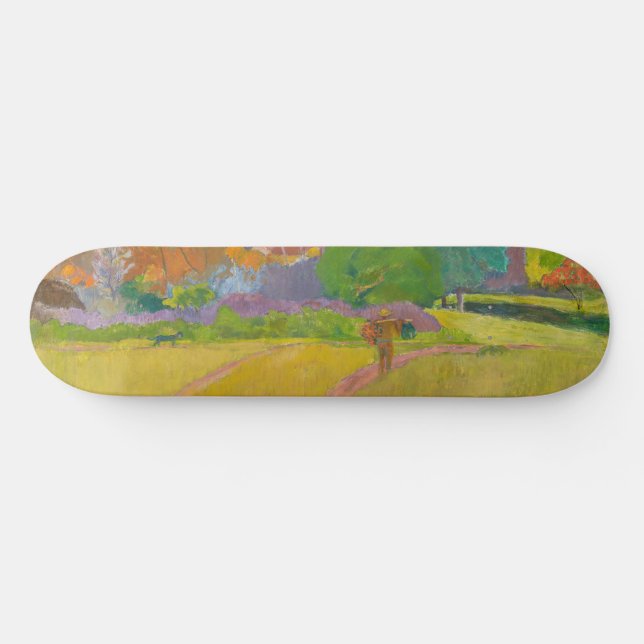 Paul Gauguin - Tahitian Landscape Skateboard (Horz)