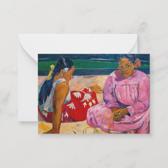 Paul Gauguin - Tahitian Women on the Beach Card (Front)