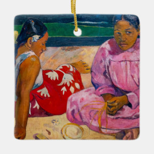 Paul Gauguin - Tahitian Women on the Beach Ceramic Ornament