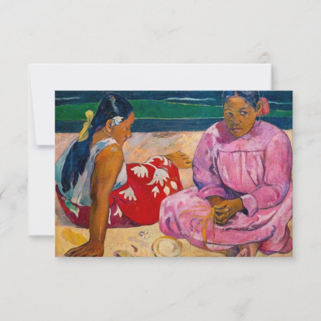 Paul Gauguin - Tahitian Women on the Beach Thank You Card (Front)