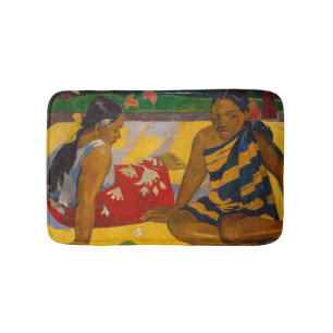 Paul Gauguin - Tahitian Women / Parau Api Bath Mat