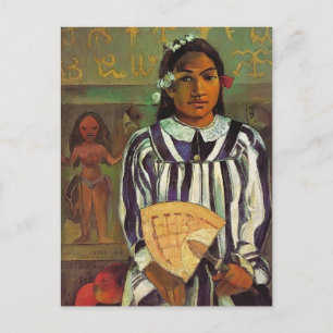 Paul Gauguin- Tehamana has many parents Postcard