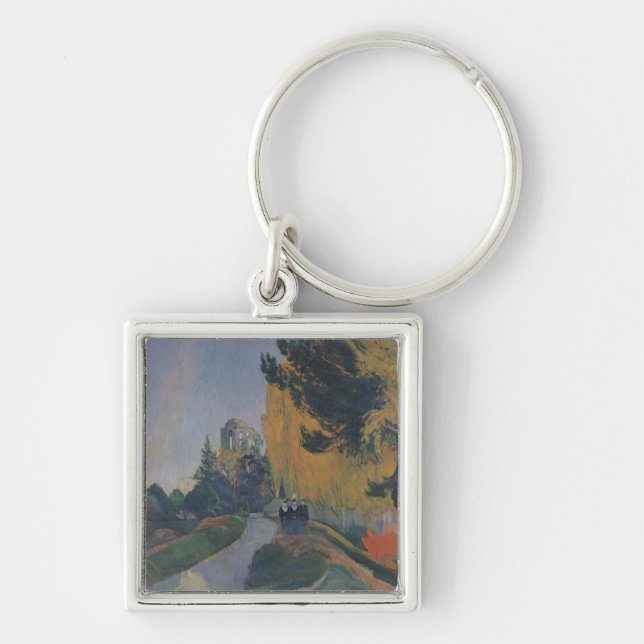 Paul Gauguin | The Alyscamps, Arles, 1888 Key Ring (Front)