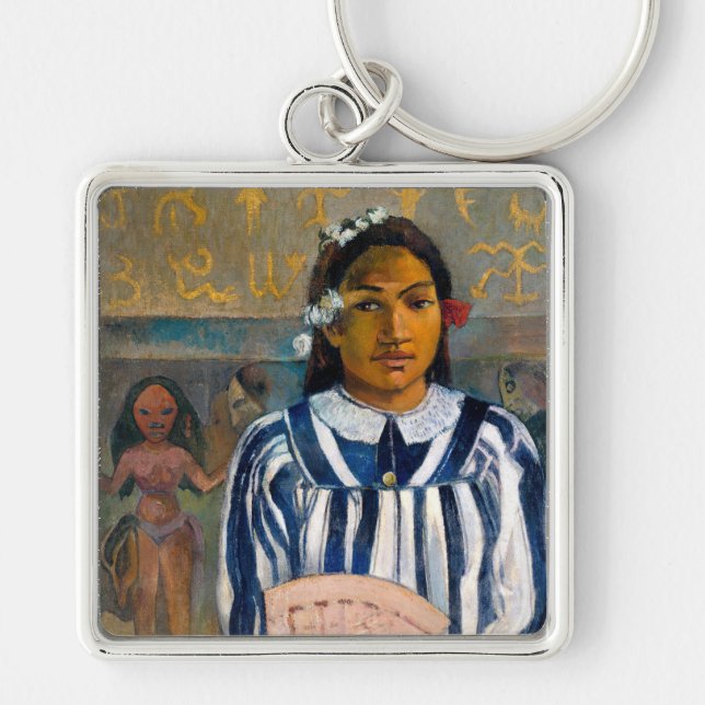 Paul Gauguin - The Ancestors of Tehamana Key Ring (Front)