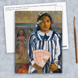 Paul Gauguin - The Ancestors of Tehamana Postcard