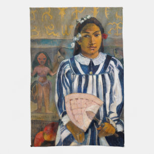 Paul Gauguin - The Ancestors of Tehamana Tea Towel