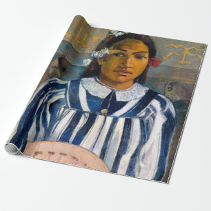 Paul Gauguin - The Ancestors of Tehamana Wrapping Paper