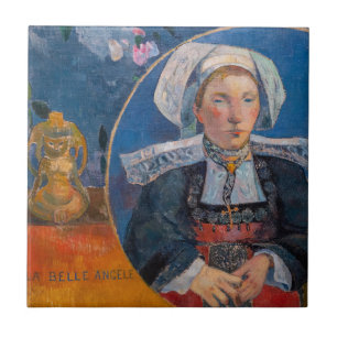 Paul Gauguin - The Beautiful Angel, Pont-aven Ceramic Tile