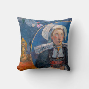 Paul Gauguin - The Beautiful Angel, Pont-aven Cushion