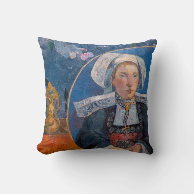 Paul Gauguin - The Beautiful Angel, Pont-aven Cushion (Front)