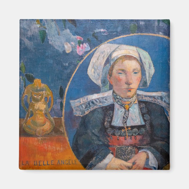 Paul Gauguin - The Beautiful Angel, Pont-aven Magnet (Front)