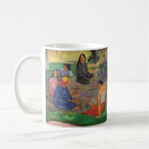 Paul Gauguin - The Conversation / Les Parau Parau Coffee Mug