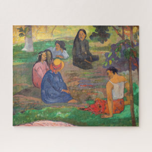 Paul Gauguin - The Conversation / Les Parau Parau Jigsaw Puzzle