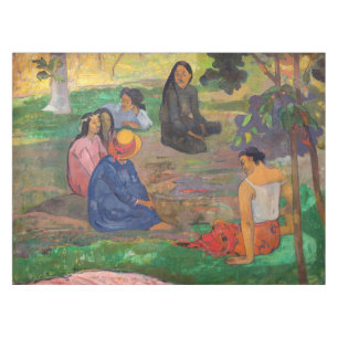 Paul Gauguin - The Conversation / Les Parau Parau Tablecloth