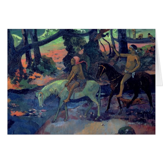 Paul Gauguin | The Escape, The Ford, 1901 (Front Horizontal)