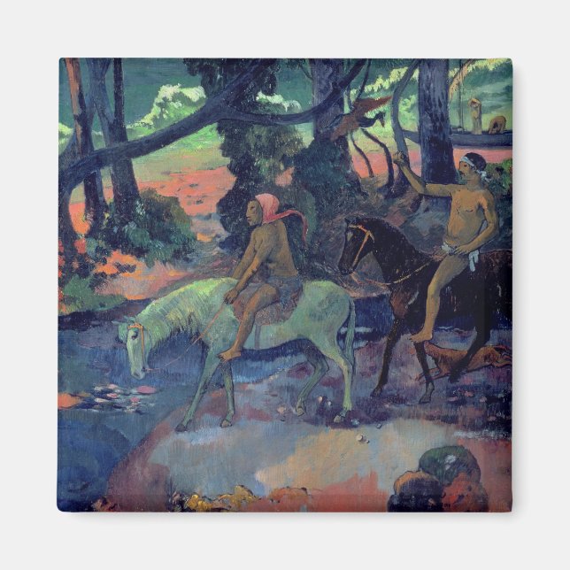 Paul Gauguin | The Escape, The Ford, 1901 Magnet (Front)