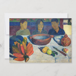 Paul Gauguin - The Meal / Bananas Thank You Card