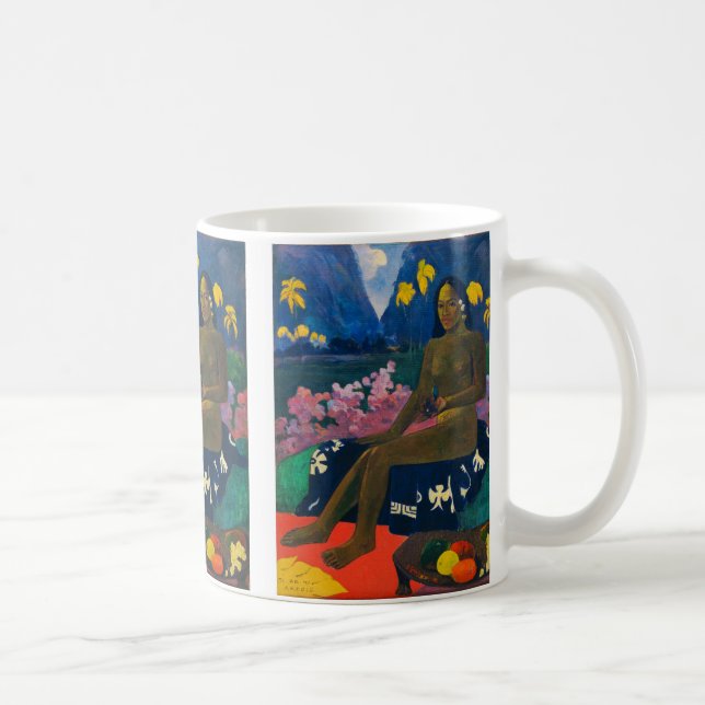 Paul Gauguin , "The Seed of the Areoi" Coffee Mug (Right)