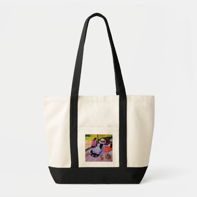 Paul Gauguin | The Siesta, 1891-2 (oil on canvas) Tote Bag (Front)